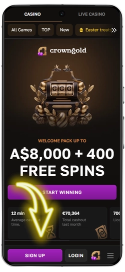 Get started Crowngold