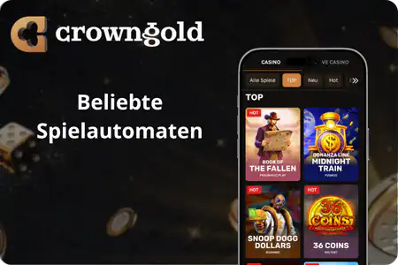 Beliebte Spielautomaten CrownGold Casino