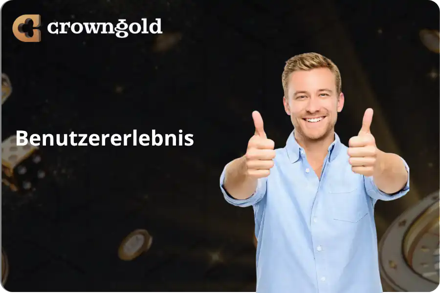 Benutzererlebnis CrownGold Casino
