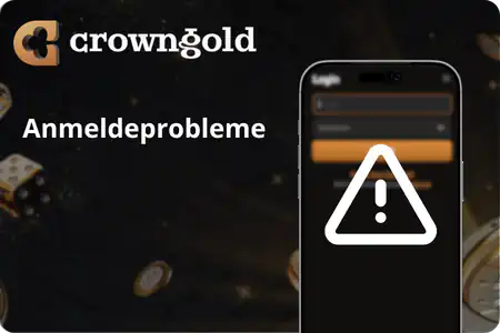 CrownGold Casino Login Anmeldeprobleme