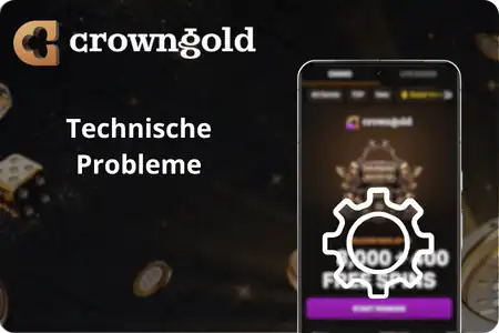 CrownGold Casino login Technische Probleme