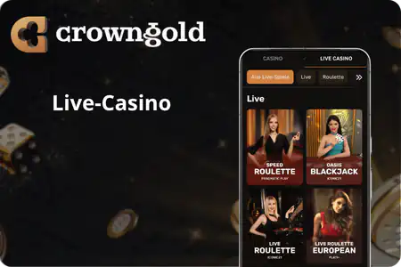 Live-Casino CrownGold Casino