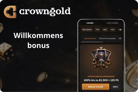 Willkommensbonus CrownGold Casino